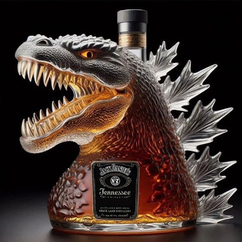 Djurformad Whiskeyflaska