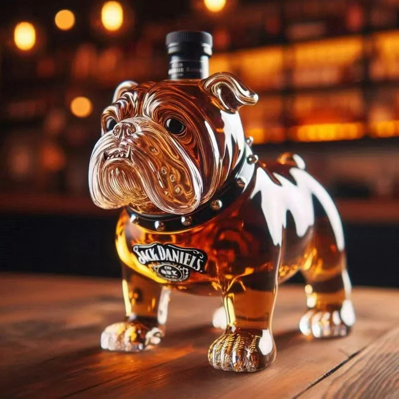 Djurformad Whiskeyflaska