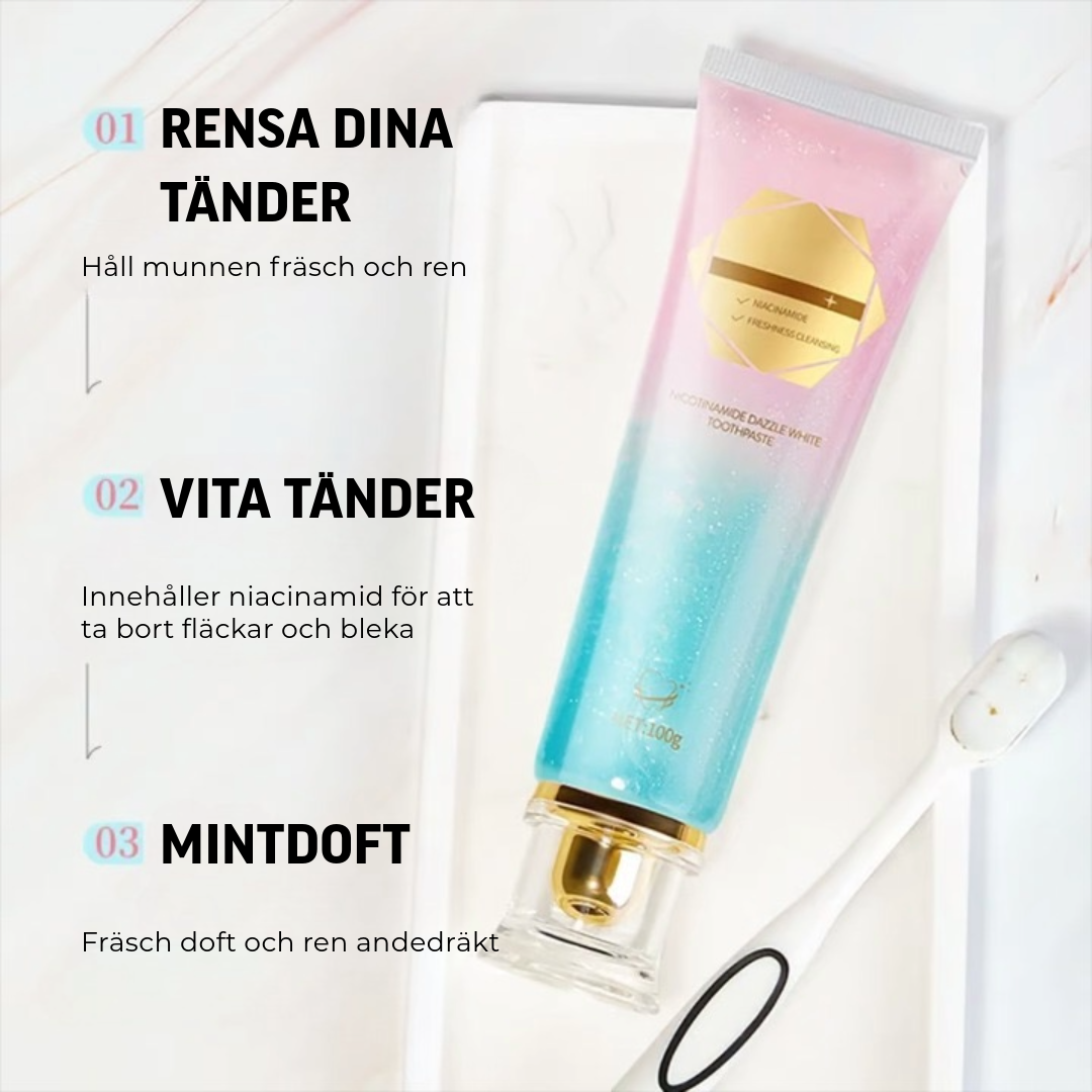 Tandkräm med blekningseffekt