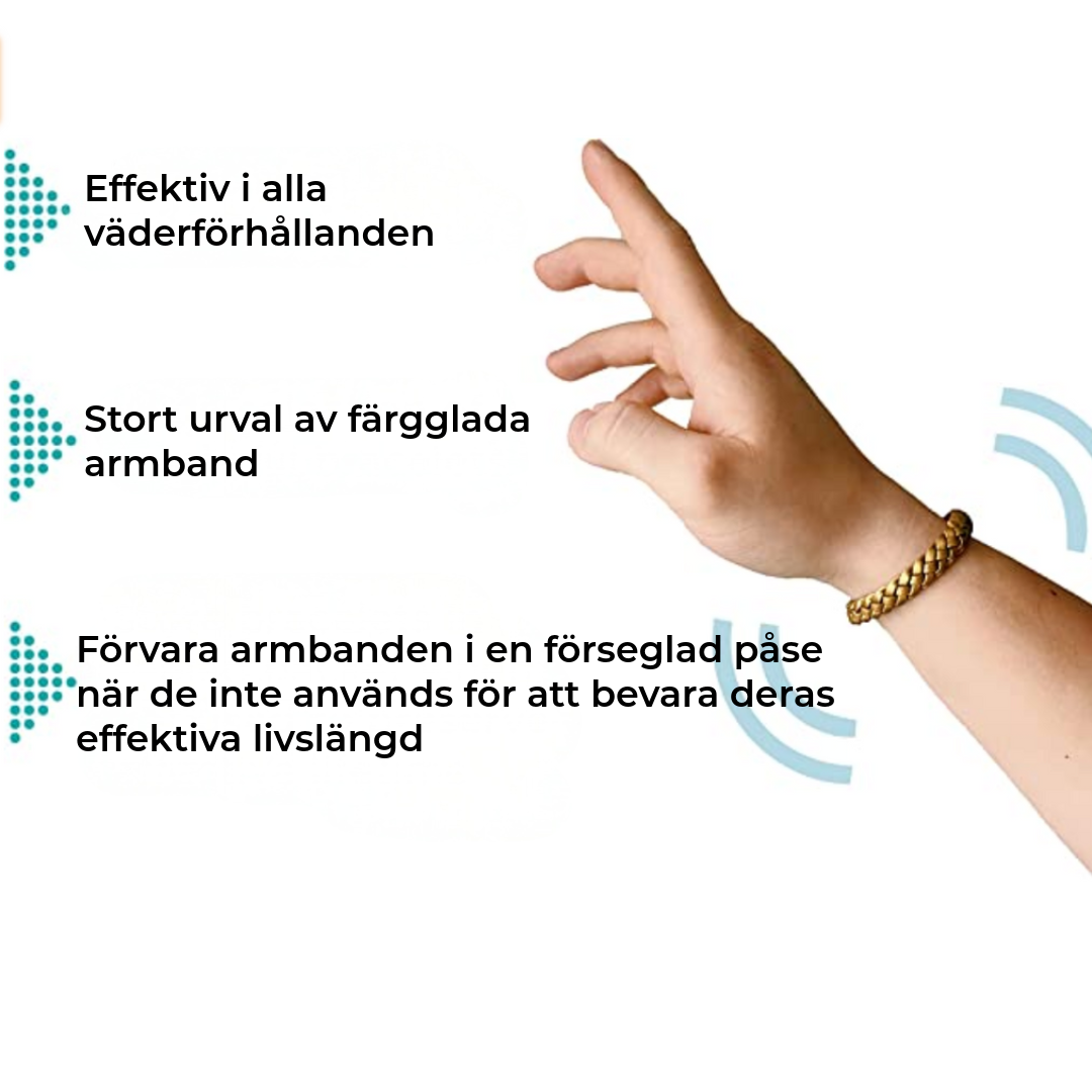 Myggavvisande Armband