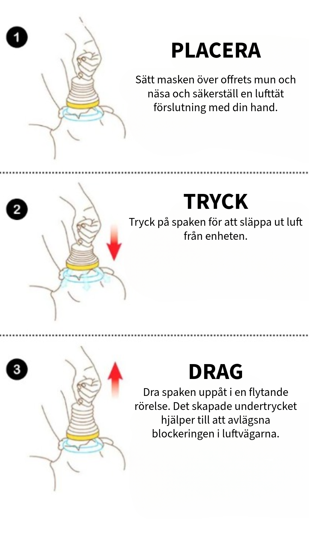 Anti-Kvävnings Nödapparat