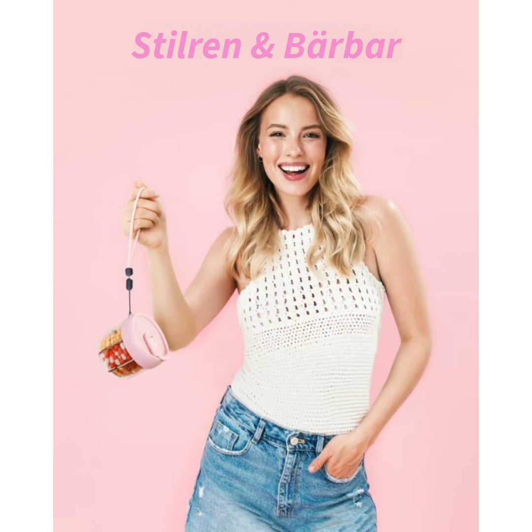 6-delad Medicinflaska