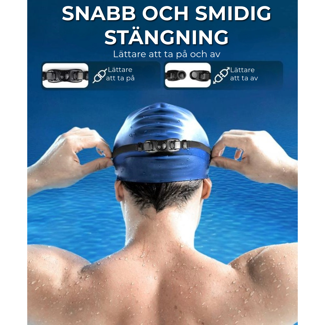 Läckfria simglasögon
