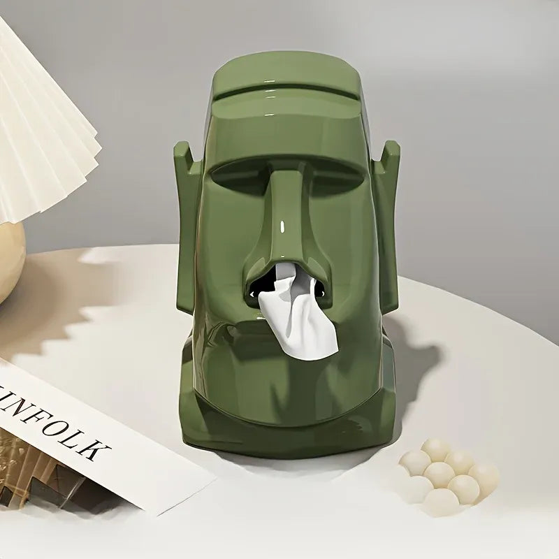Moai Tiki Pappershållare