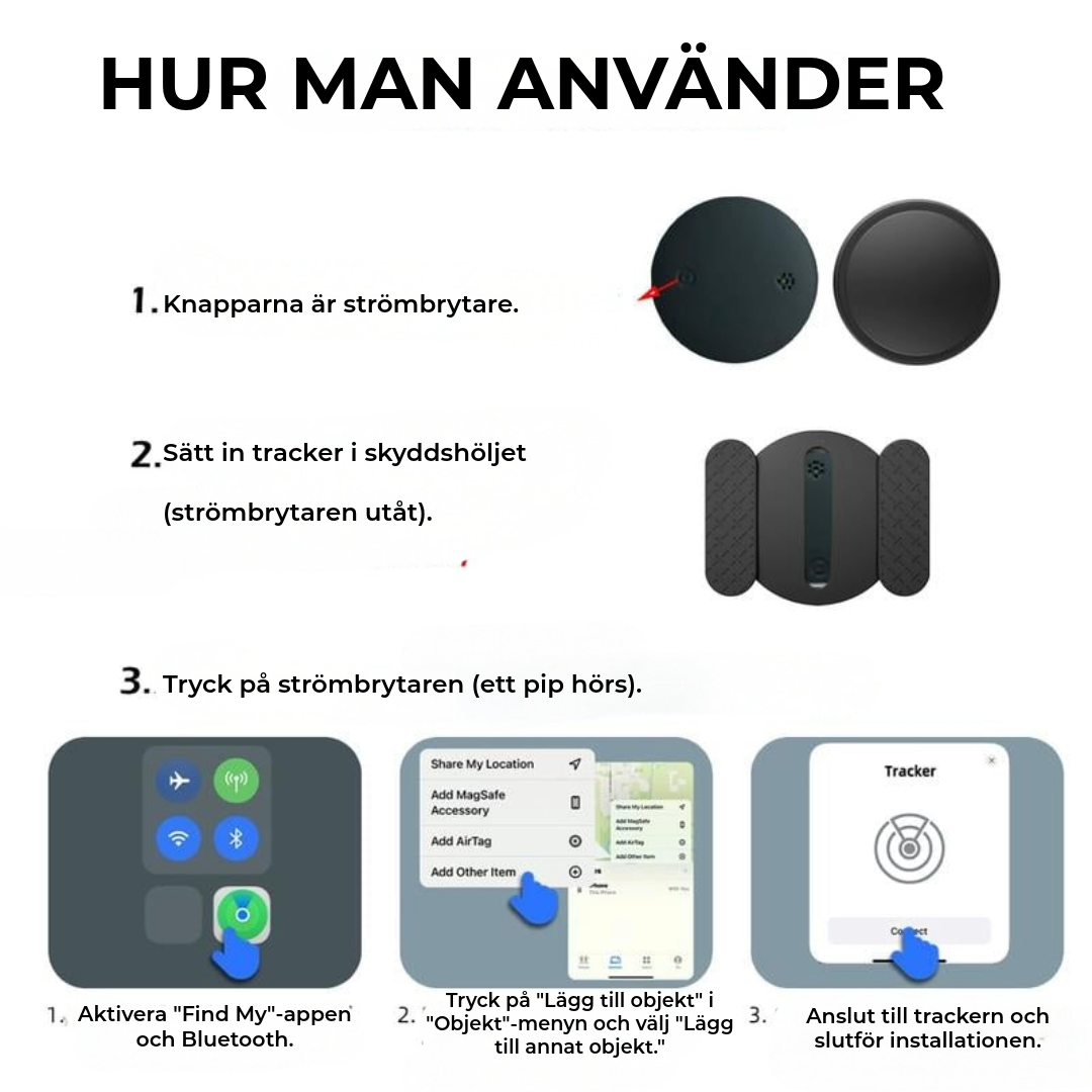 Mini GPS-spårare