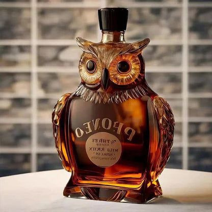 Djurformad Whiskeyflaska