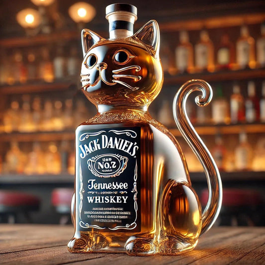 Djurformad Whiskeyflaska