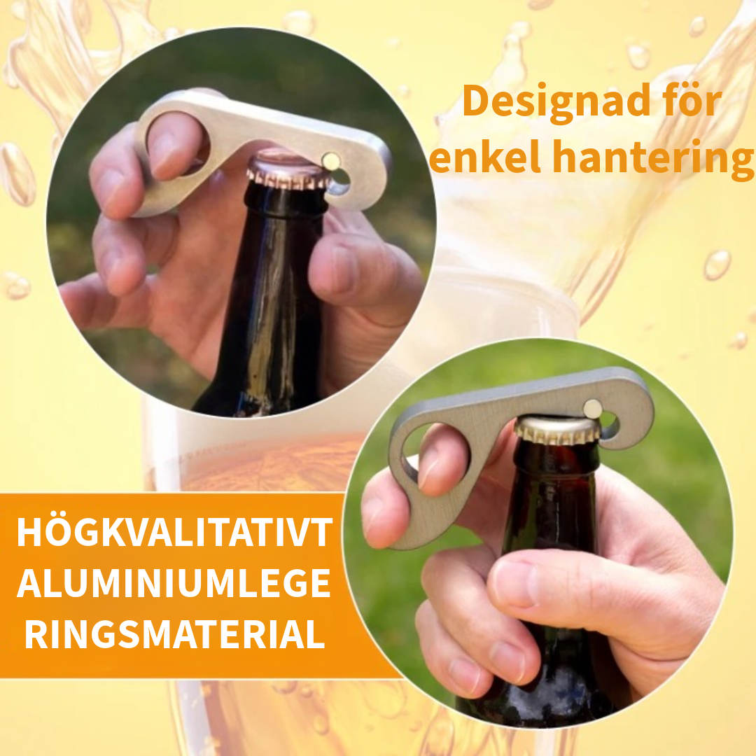 Aluminium ölflasköppnare