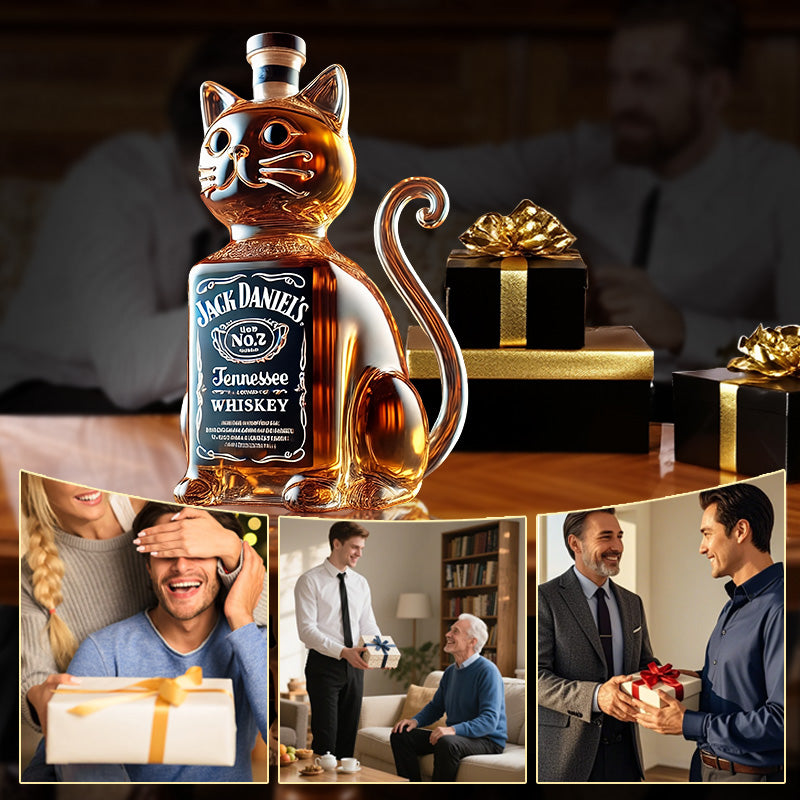 Djurformad Whiskeyflaska