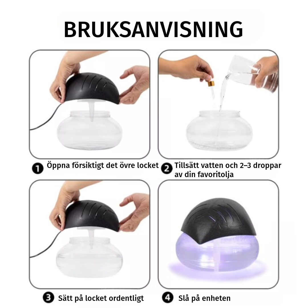 Professionell luftrenare