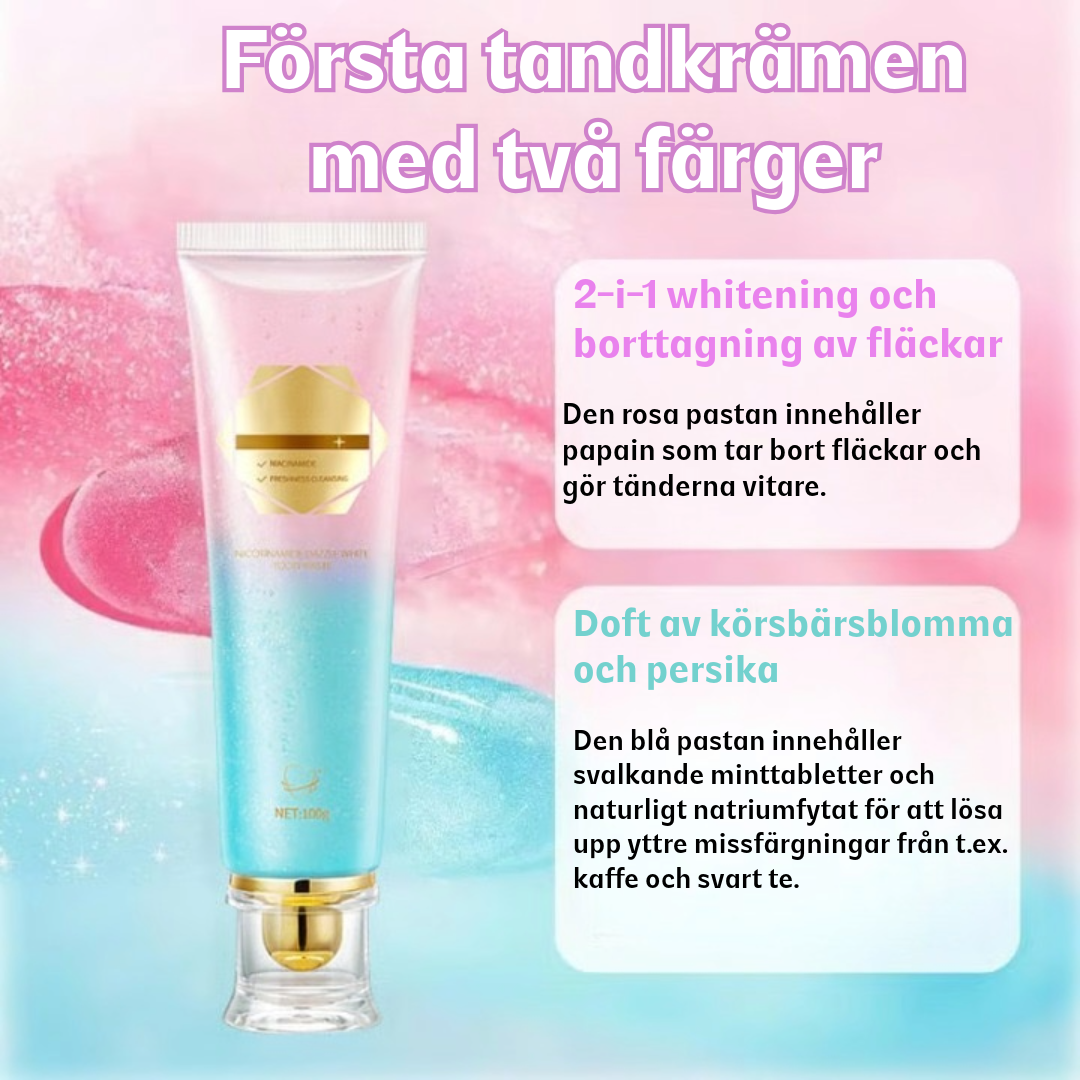 Tandkräm med blekningseffekt