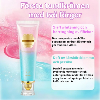 Tandkräm med blekningseffekt