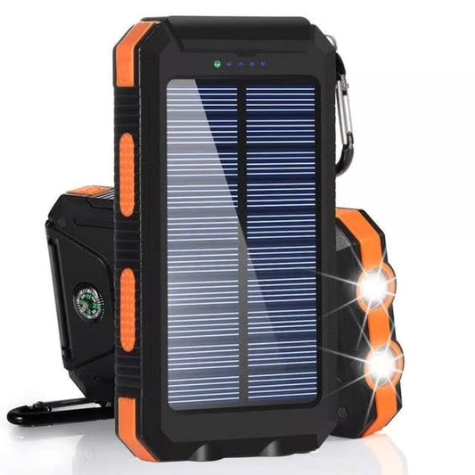 Vattentålig Powerbank med Solenergi