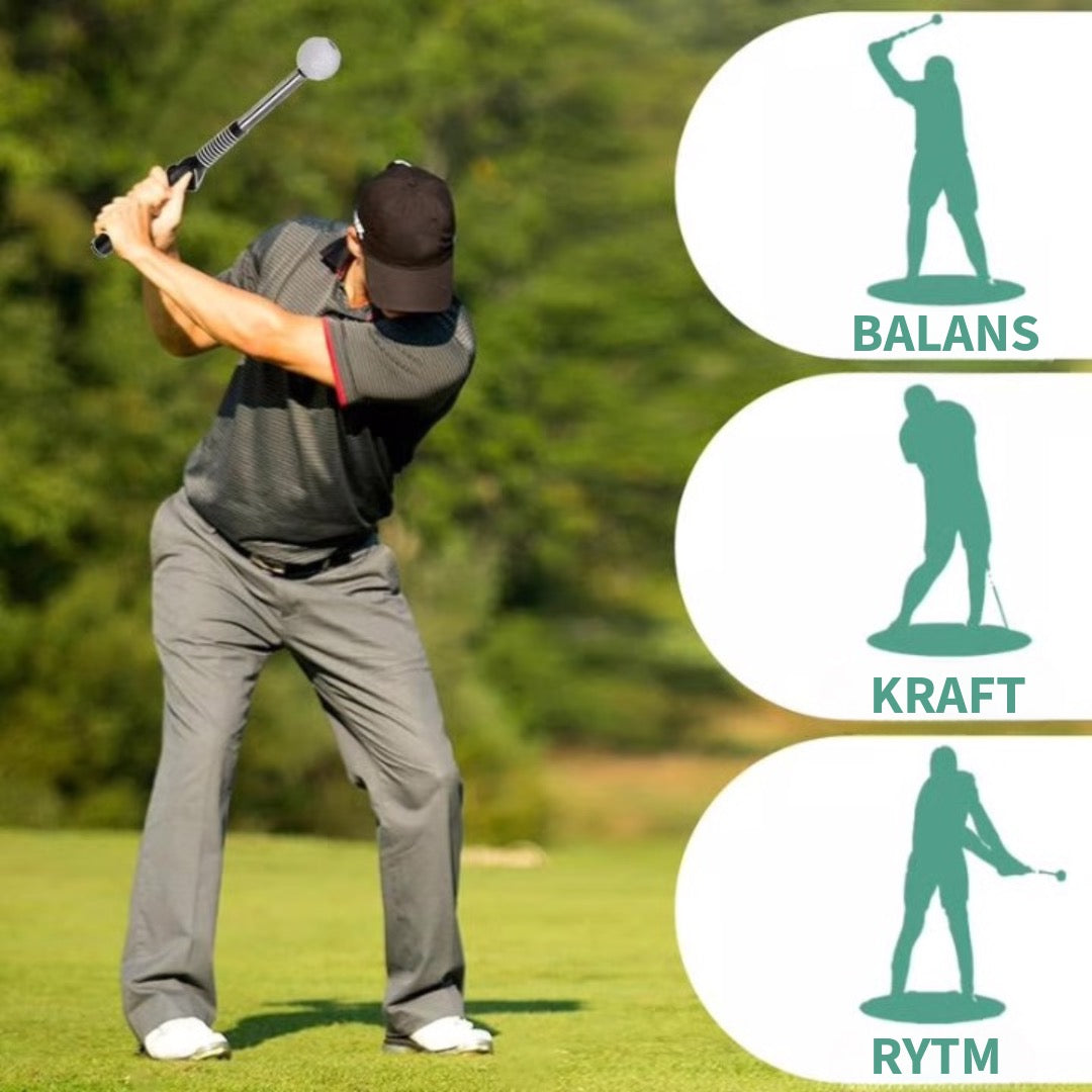 Teleskopisk Klubba, Utdragbart Golfträningshjälpmedel