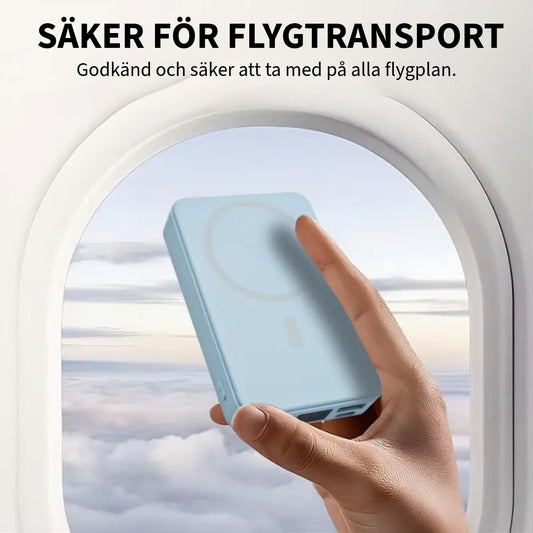 Magnetisk fast-charging Powerbank