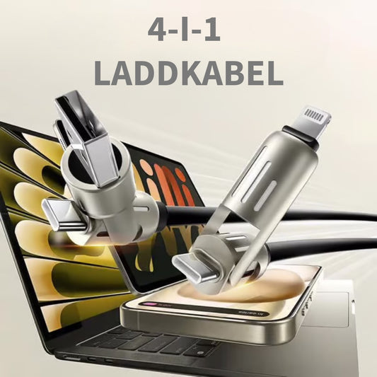 4-i-1 Laddkabel