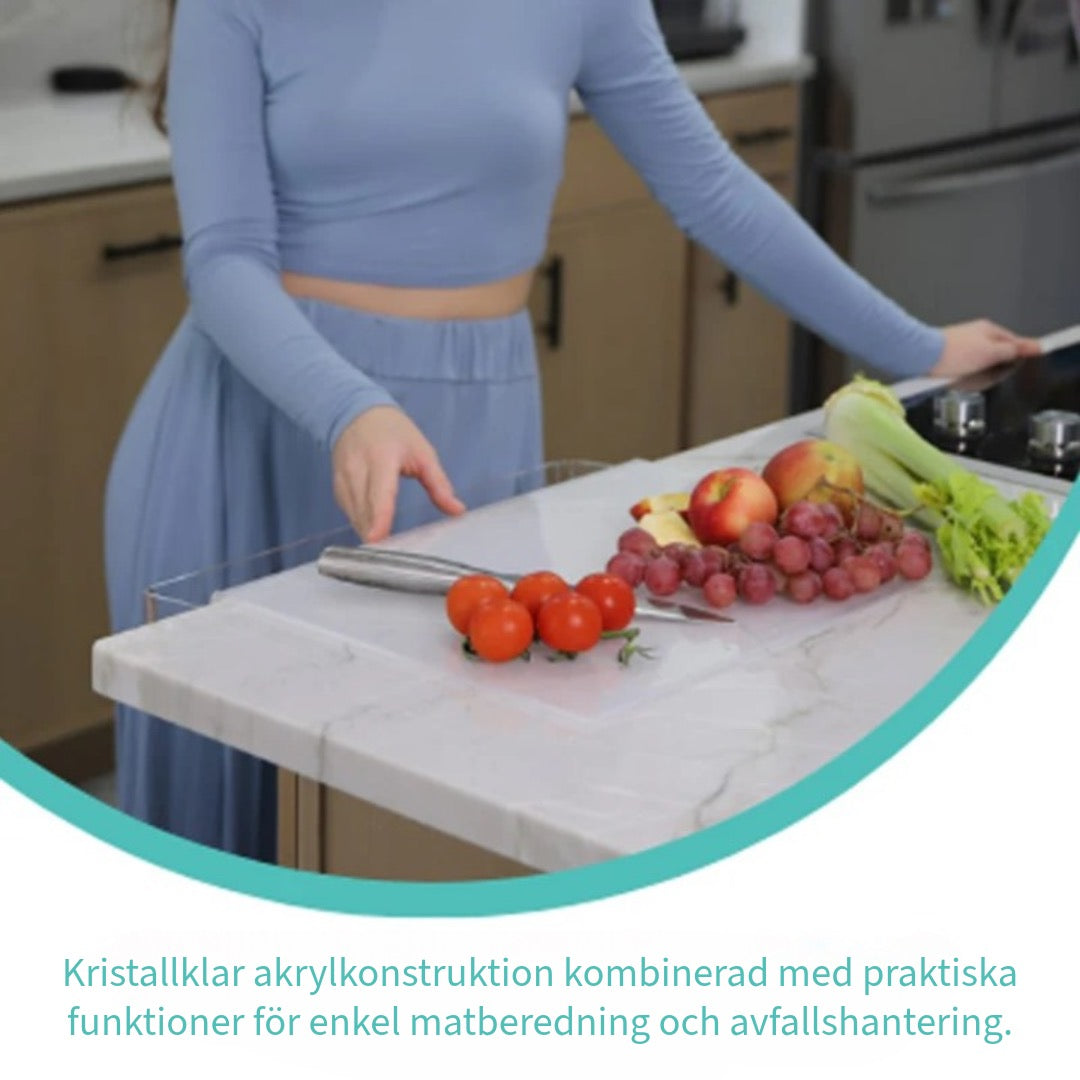 Akryl Skärbräda med Kant