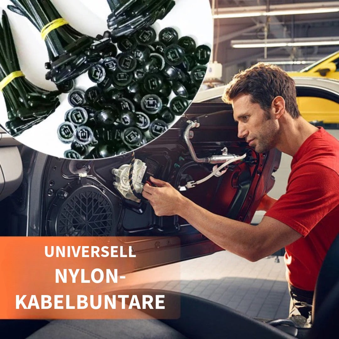 Universell Nylonkabelklämma