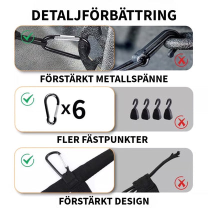 Starkt Elastiskt Bagagenät