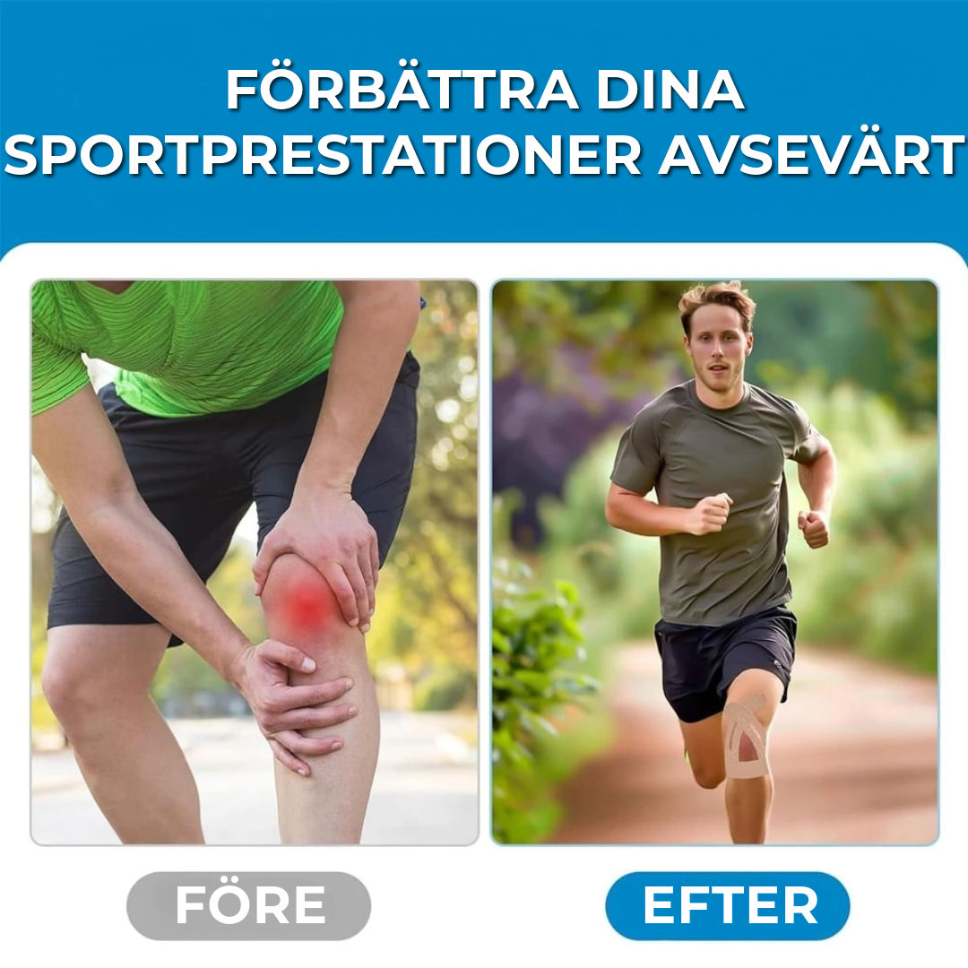 Professionell Knätejp | 10 Stycken