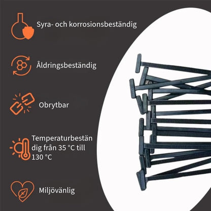 Universell Nylonkabelklämma