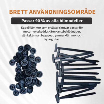 Universell Nylonkabelklämma