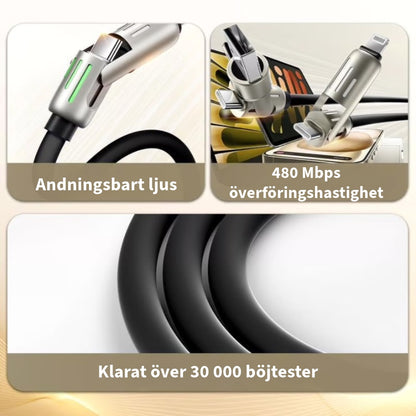 4-i-1 Laddkabel