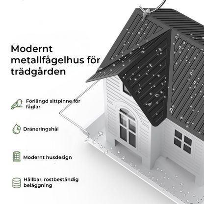 Fågelholk med Solenergi