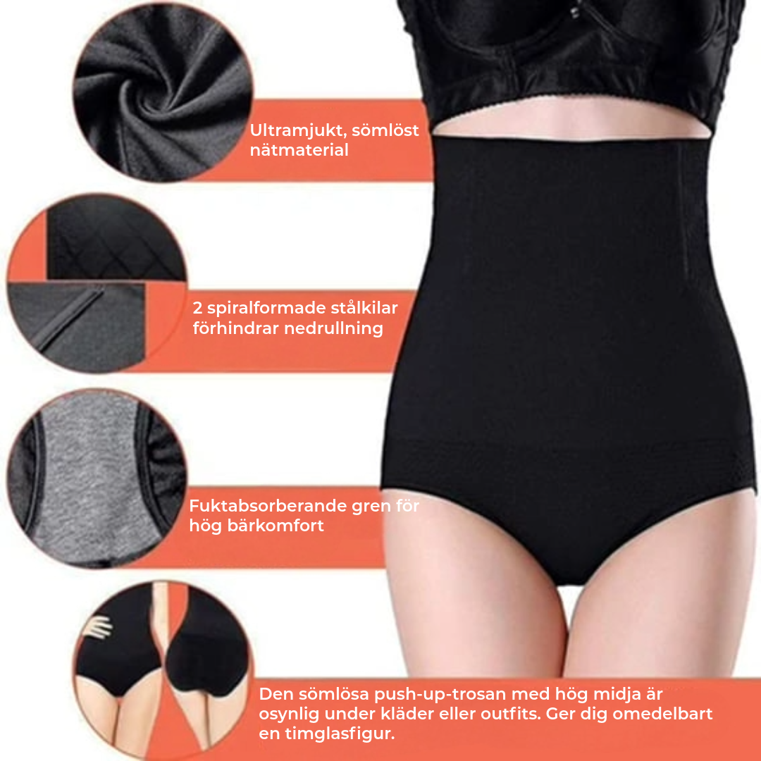 Shapewear-trosa | Magekorrigering & hög midja