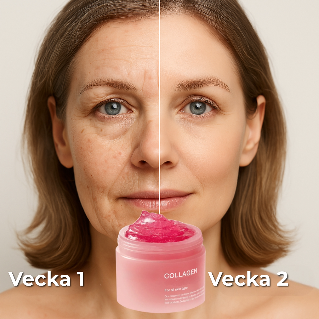 Kollagen ansiktsmask