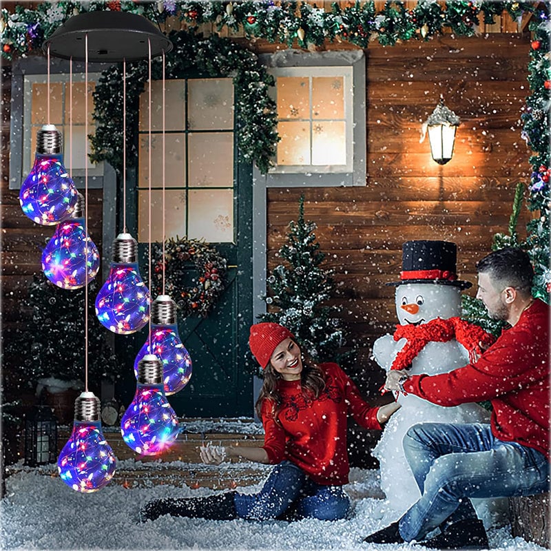 Färgglada LED-sollampor