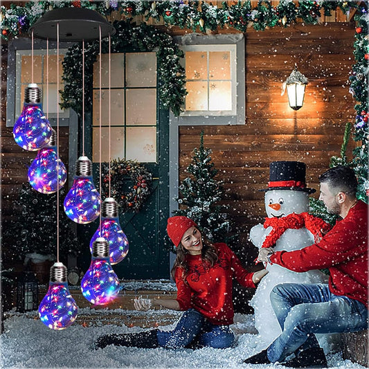 Färgglada LED-sollampor