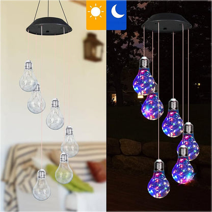 Färgglada LED-sollampor
