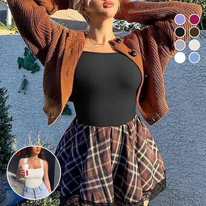 Ärmellös bodysuit