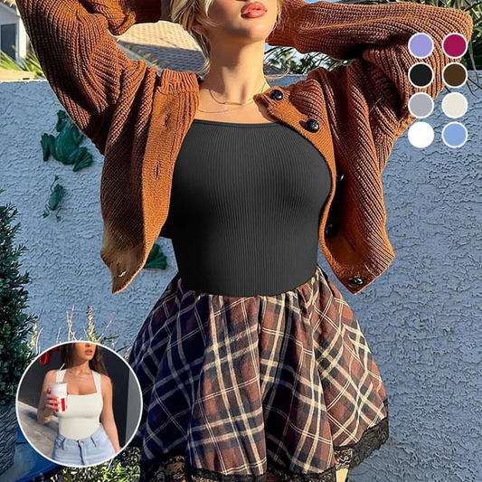Ärmellös bodysuit