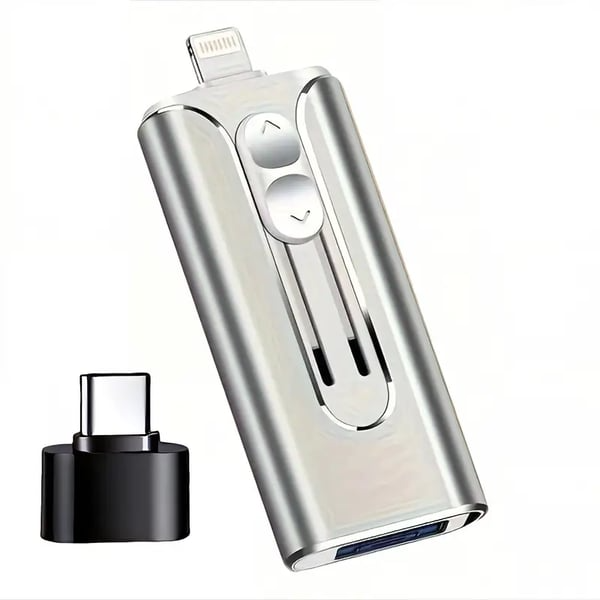 Professionell Flash-enhet med USB-C-adapter